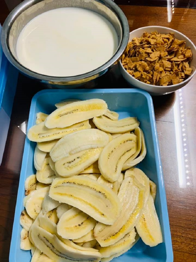 Cách làm kem chuối đơn giản, thơm ngon