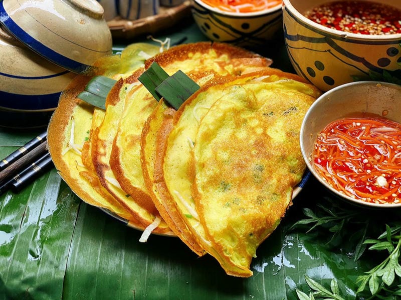 Bí quyết để bánh xèo giòn, ngon
