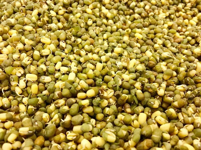 Bước 1 Sơ chế đậu xanh