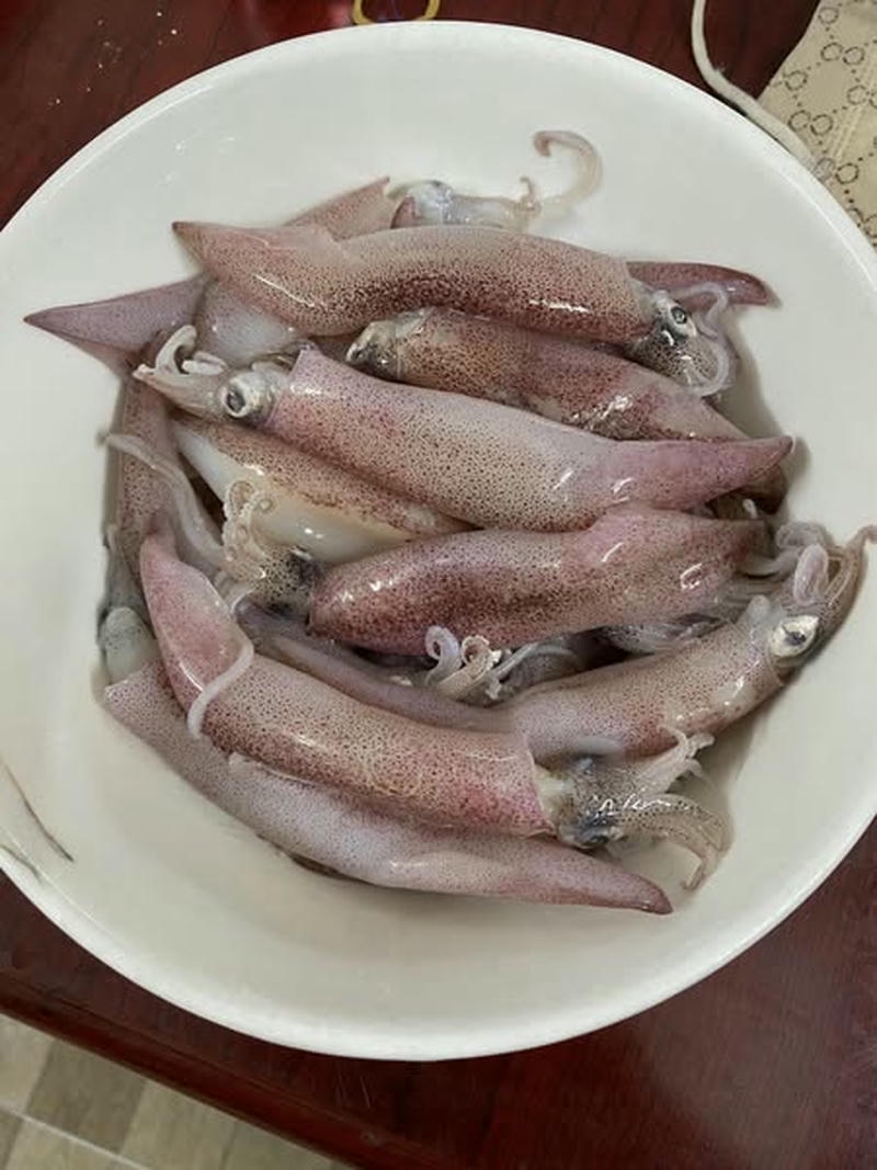 Bước 2 Ướp mực