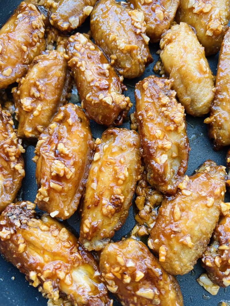 Bước 3 Áo sốt cho gà