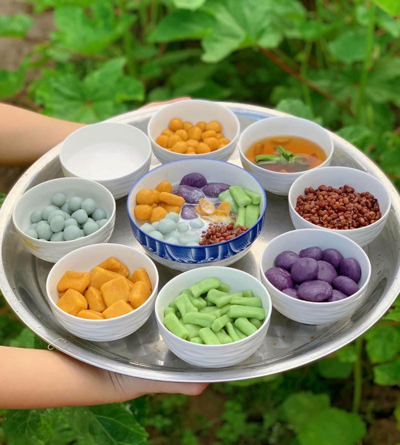 Bước 7: Hoàn thành món chè