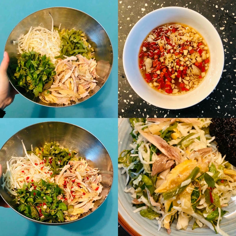 Cách làm nộm gà ngon đúng điệu