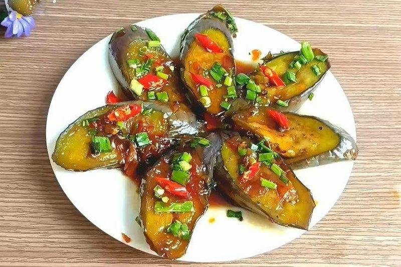 Giới thiệu món cà tím kho chay