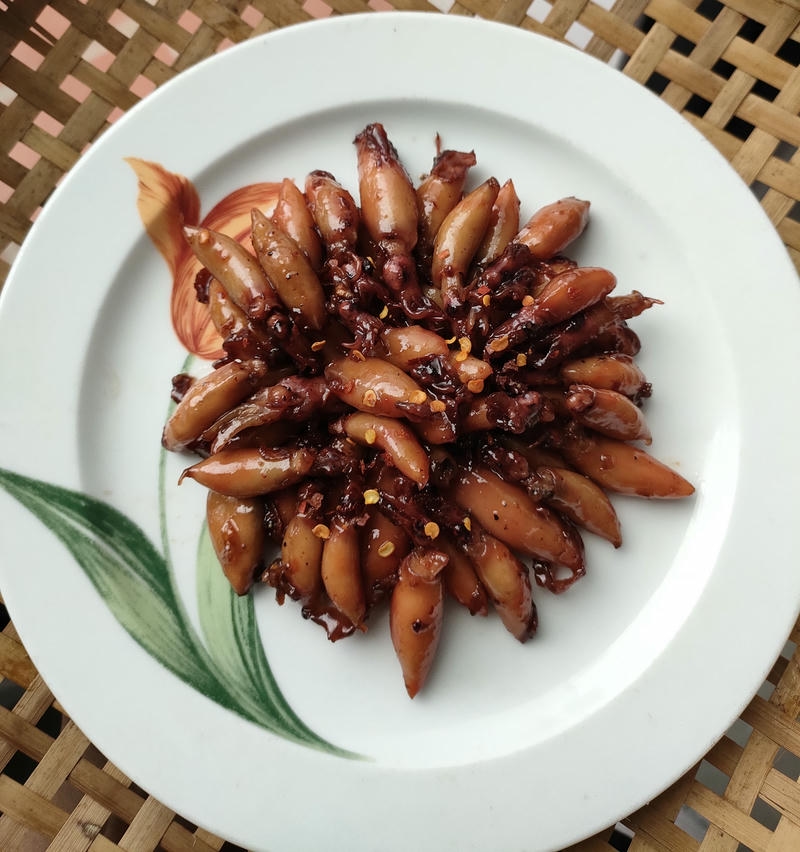 Giới thiệu về món mực trứng rim mắm đường