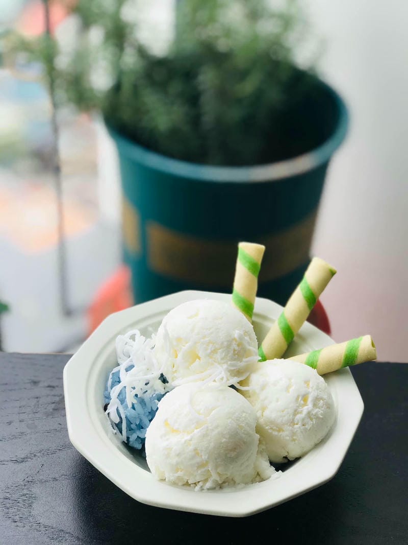 Lợi ích khi ăn kem dừa