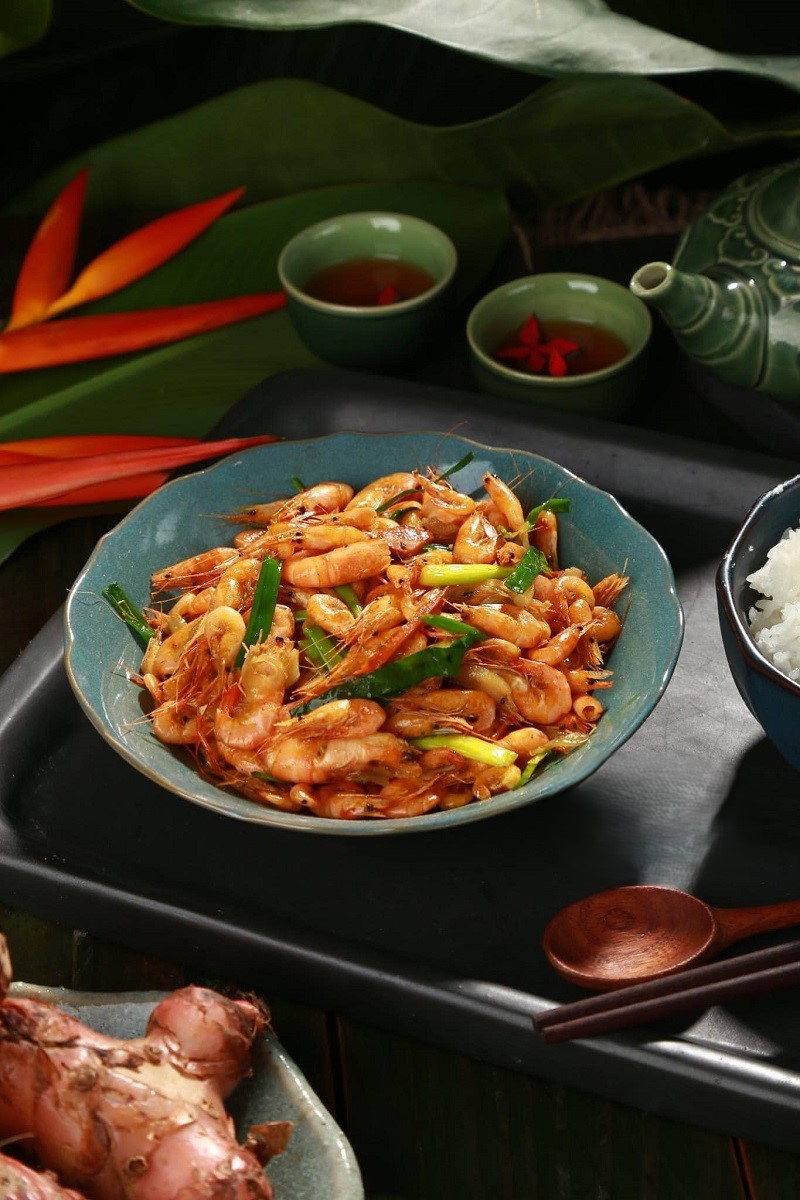 Mẹo để có món tôm rang ngon đúng điệu