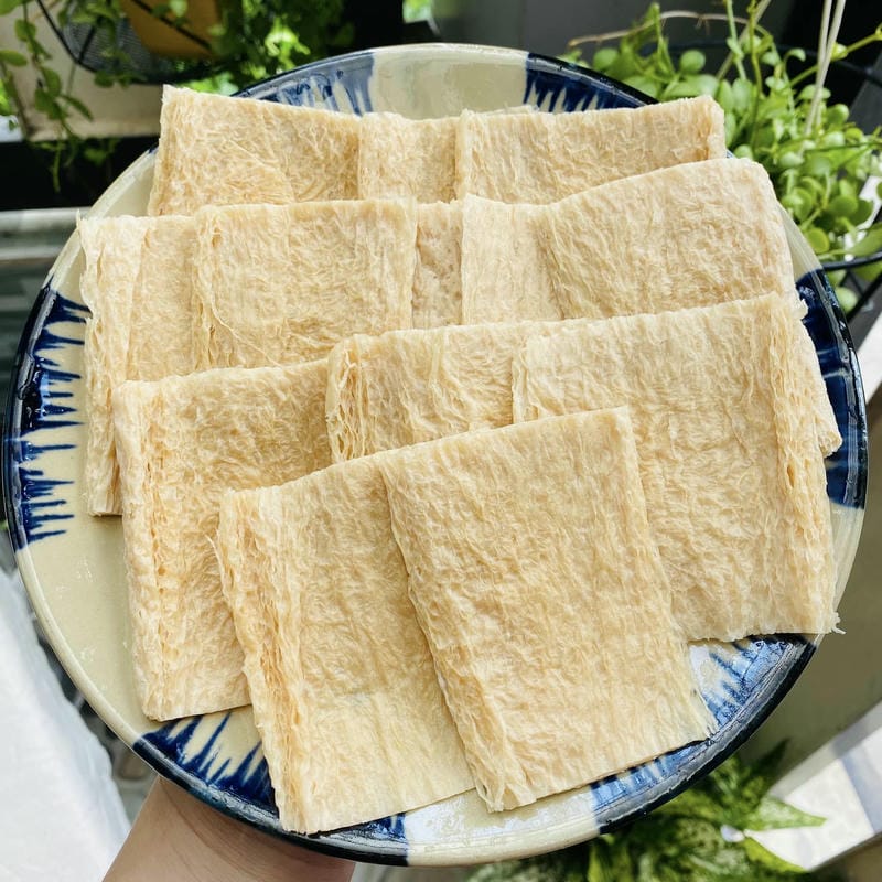 Nguyên liệu chuẩn bị cho sườn non chay chiên giòn