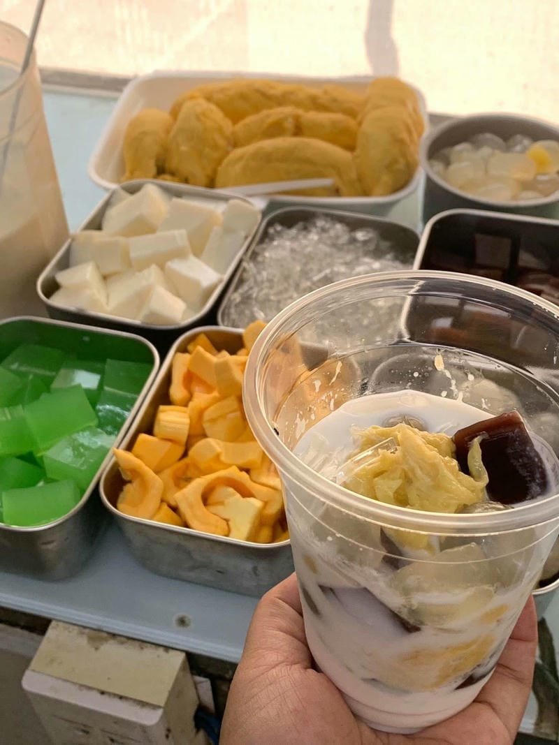 Nguyên liệu làm chè sầu