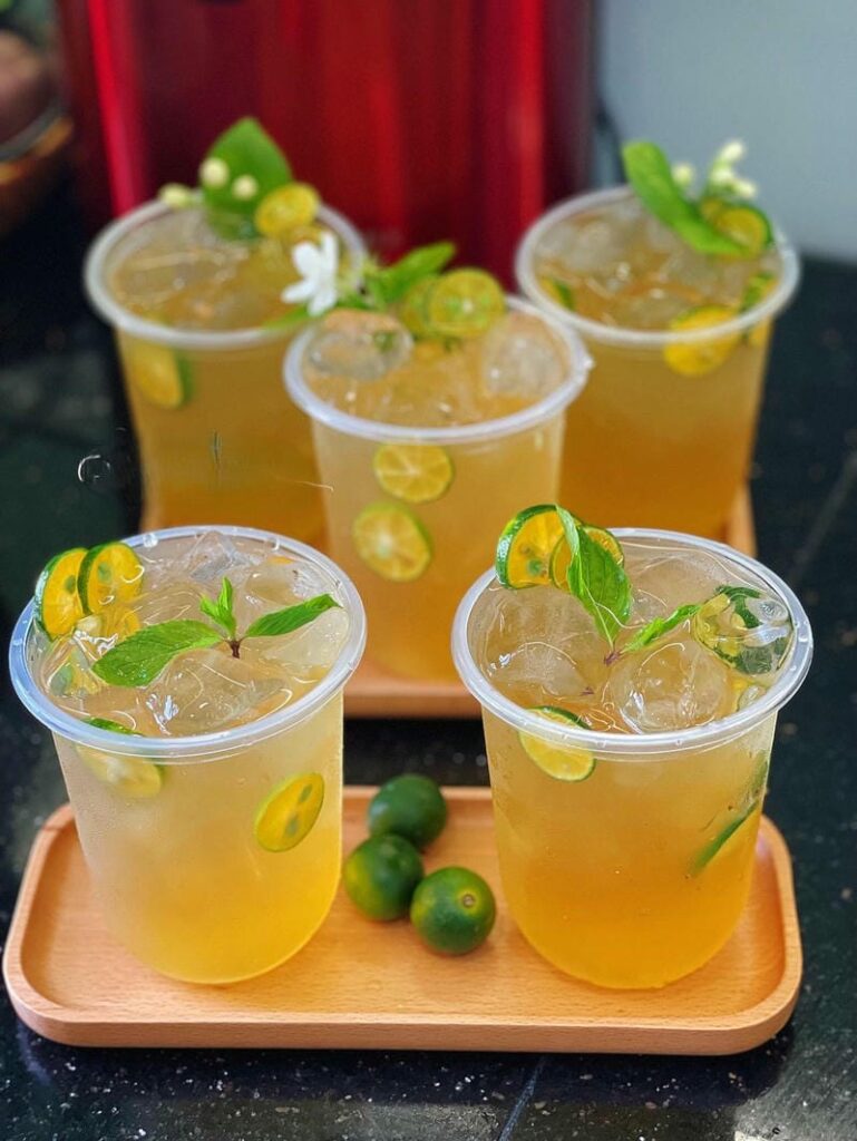 Những biến tấu hấp dẫn với trà tắc