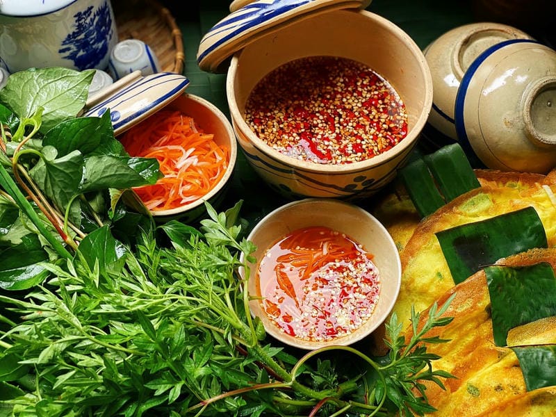 Pha nước chấm bánh xèo chuẩn vị
