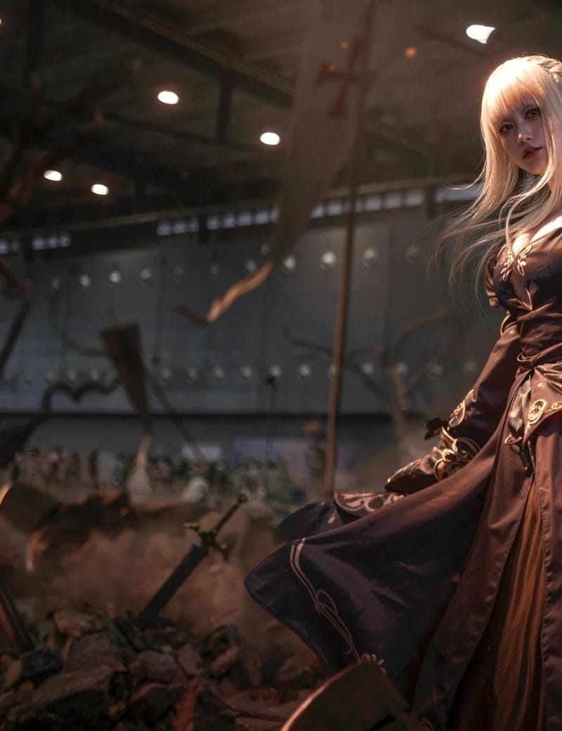 saber cosplay (10)