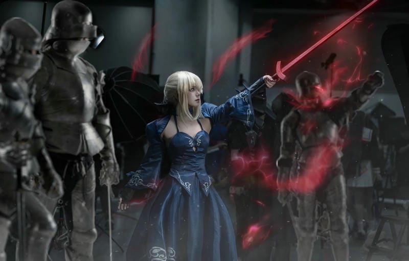 saber cosplay (15)